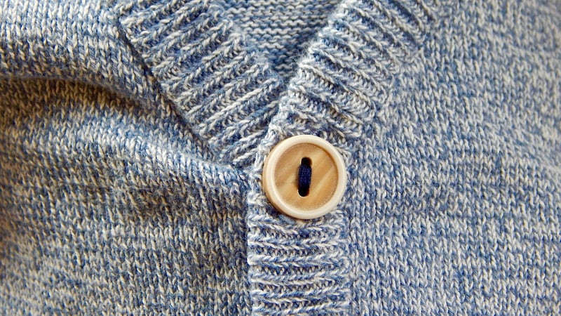 Sweater to cardigan